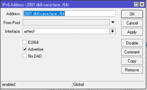 Mikrotik ipv6 dns настройка